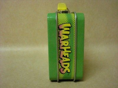 WarHeads Candy Mini Metal Lunch Box Collectible Super  