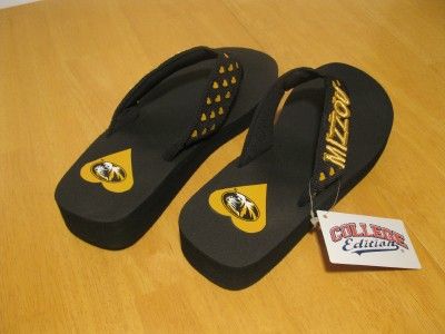 Renaissance University of Missouri Tigers Thong Sandals  