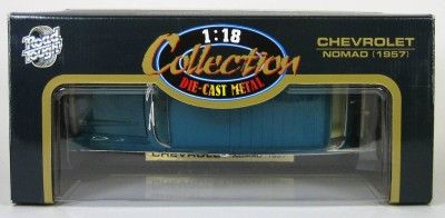 1957 Chevrolet Nomad 118 Scale in Blue Green Color  