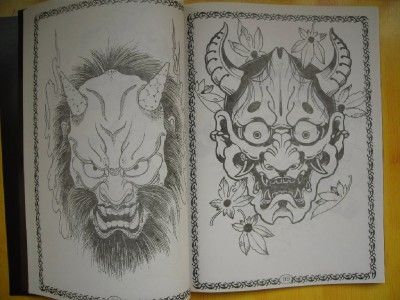 Vol.10 Japanese style ghost China A set of 20 Sotu Tattoo Sketch Books 