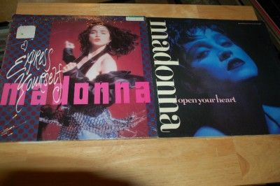   Madonna Near Mint Vinyl Records LP + 12 Collection Everybody Virgin