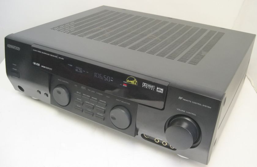 KENWOOD A/V RECEIVER VR 410   Works  