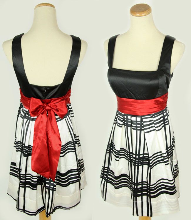 CITY TRIANGLES $80 Black Junior Day Evening Party Dress  