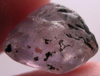 LIGHT PINK MONTANA SAPPHIRE, FACET / CABOCHON ROUGH  