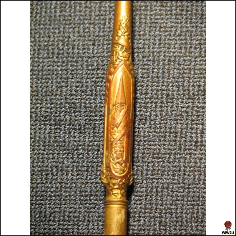   INFO) SUSSE FRERES   BRONZE TRIBUTE TO VERSAILLES TREATY PEN  