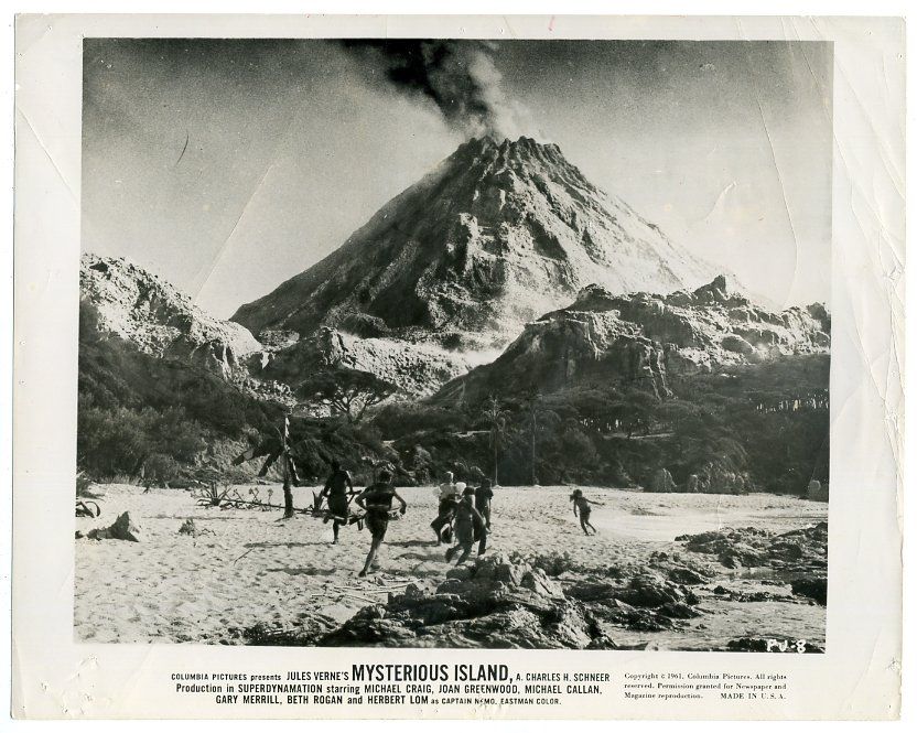 Movie Still~Jules Vernes MYSTERIOUS ISLAND~1961. Description This 