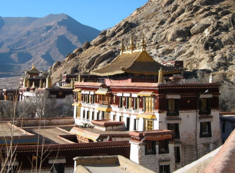 TIBETAN  SEEING EYE MASTER STONE  blessed SERA MONASTERY in TIBET 