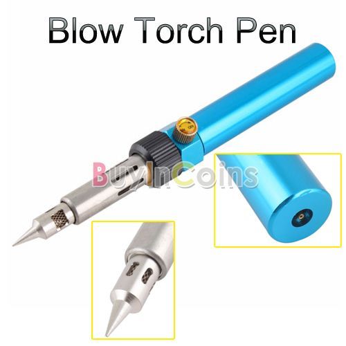 Gas Blow Torch Soldering Solder Iron Gun Butane Cordless Woolelding 