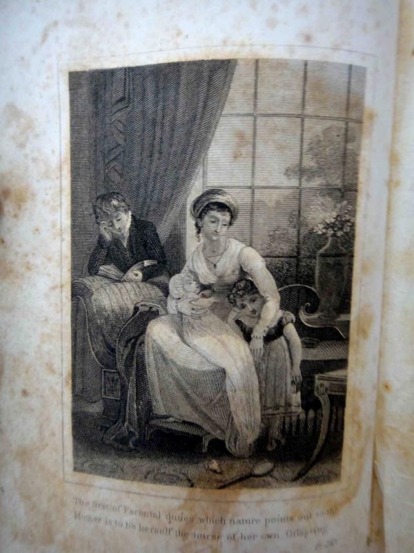 1851 antique THE AMERICAN LADY butler FEMALE CHARACTER  