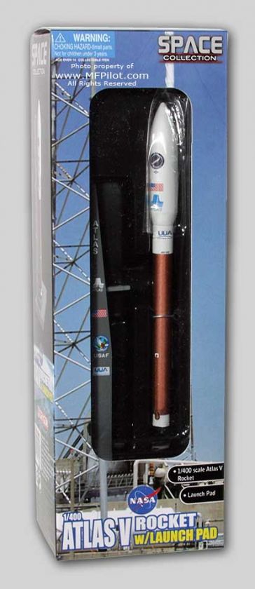 NASA ATLAS V ROCKET w/Pad   1/400 Dragon Space #56246  