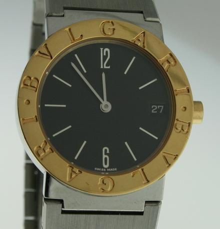 Mint Bvlgari Bvlgari 18k/Stainless Steel 30mm watch.  