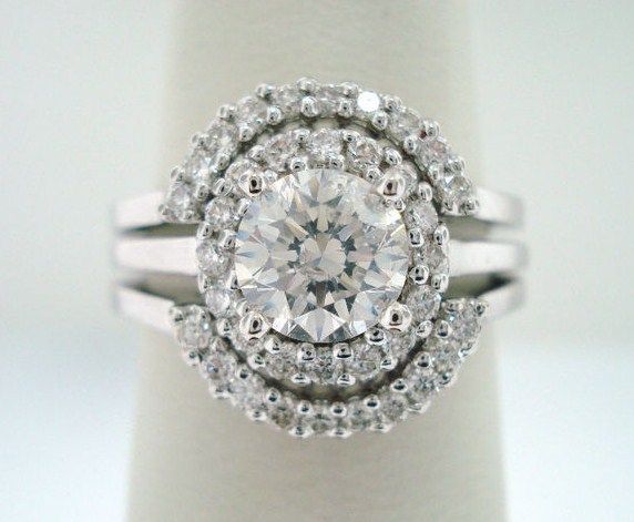   04CT DIAMOND ENGAGEMENT RING & WEDDING ANNIVERSARY BAND SETS  