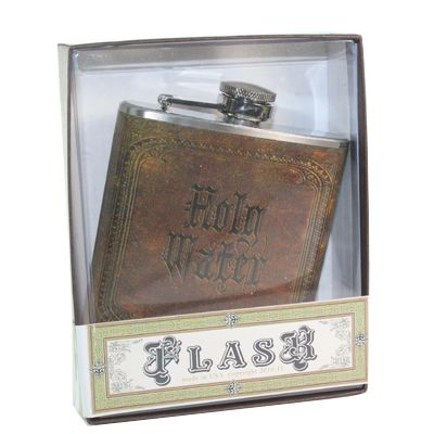 METAL MORPHOSIS FLASK  HOLY WATER  