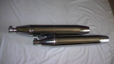 YAMAHA 5YS1 1100 V STAR EXHAUST MUFFLERS 99 09MUST SEE  