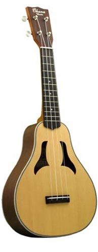 Ohana CKP 70 Vita Uke Concert Solid Spruce Top Ukulele  