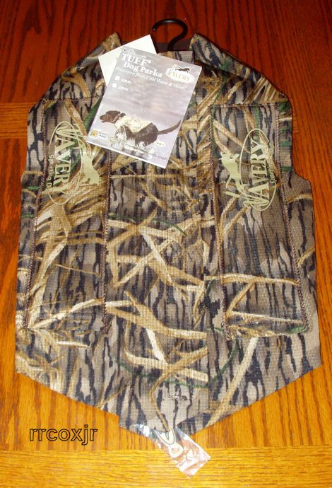 AVERY GREENHEAD GEAR 3MM TUFF DOG PARKA VEST SG L NEW 700905029242 