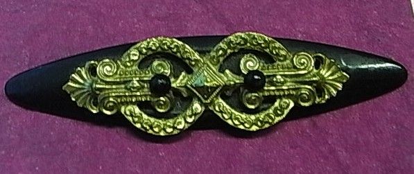 TU2 * BEAUTIFUL ART NOUVEAU BROOCH JEWELRY ANTIQUE GERMAN  