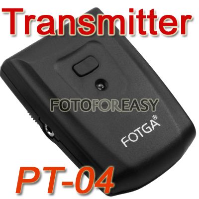 Wireless Flash Trigger PT 04 TM Transmitter 4 Channel  