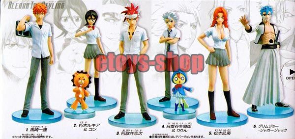 BLEACH THE STYLING ICHIGO TOUSHIRO GRIMMJOW Figure Full  