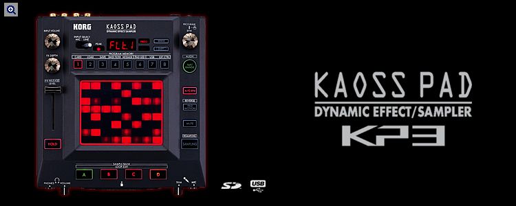   KAOSS PAD Dynamic Effect / sampler +KAOSSILATOR PRO Phrase synthesizer