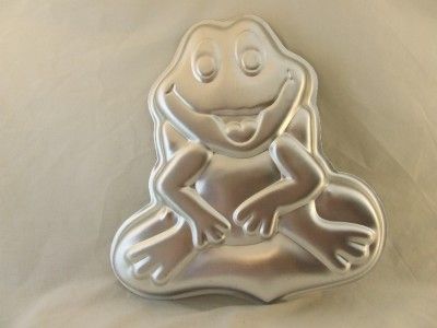 WILTON CAKE PAN MOLD FROG 1979 PRINCE POND LILYPAD EUC  