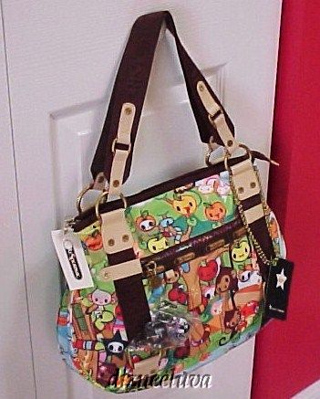 TOKIDOKI LESPORTSAC FORESTA ZUCCA COLLECTIBLE TOTE HANDBAG ~ BNWT 