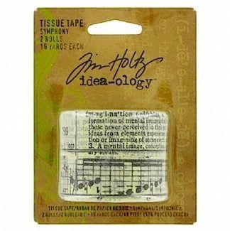 Tim Holtz Idea Ology TISSUE TAPE Roll SYMPHONY  