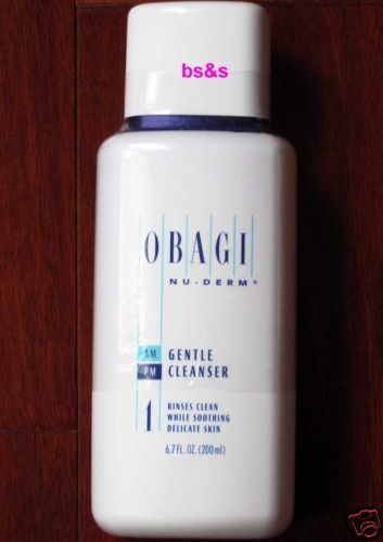 OBAGI NU DERM #1 GENTLE CLEANSER   NEW & SEALED.  