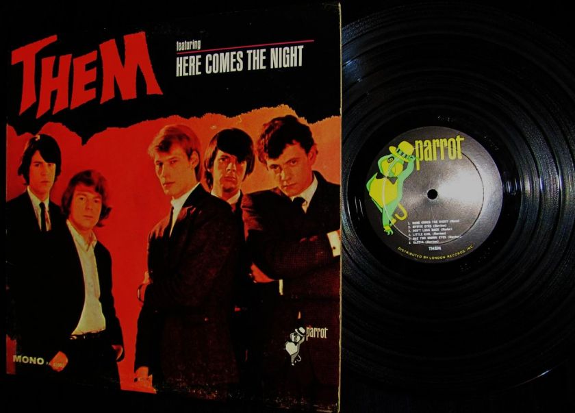 1965 Orig THEM ~ VAN MORRISON GLORIA Garage Fuzz Punk Howling Snarl 