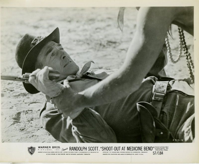 RANDOLPH SCOTT/SHOOT OUT AT MEDICINE BEND/ OR STILL C5  