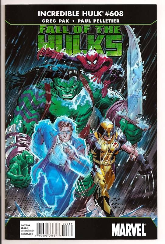 INCREDIBLE HULK #608 MARVEL COMIC FALL OF HULKS SHE  