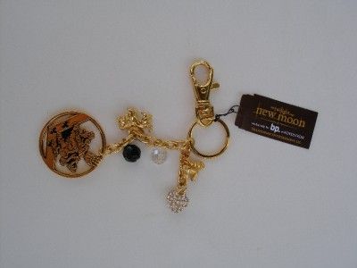 TWILIGHT NEW MOON CULLEN CREST KEY RING*BAG CLIP*NWT  