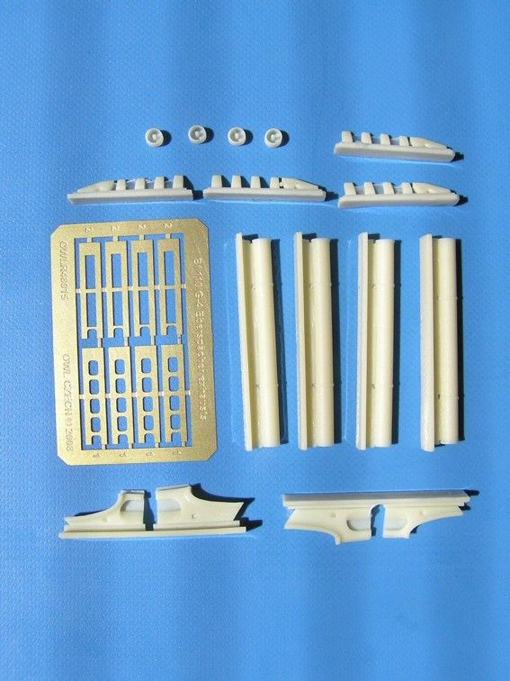 Owl Decals 1/48 MESSERSCHMITT Bf 110G EBERSPACHER EXHAUSTS Resin 