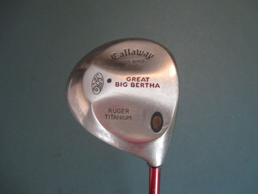 CALLAWAY GREAT BIG BERTHA RUGER TITANIUM 6.5* FAIRWAY  