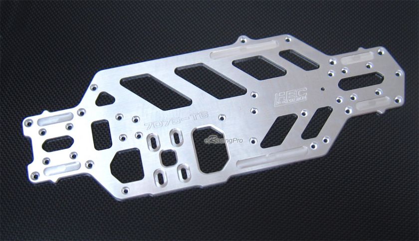 2m/m Aluminum Main Chassis For Associated Ntc3 Ntc 3  