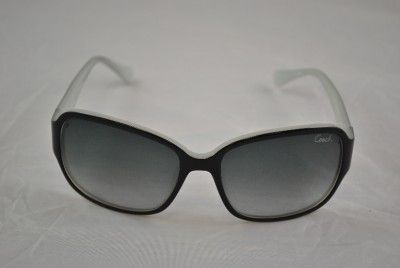 NWT COACH TARYN BLACK SIGNATURE LADIES WOMENS SUNGLASSES L903 HARD 