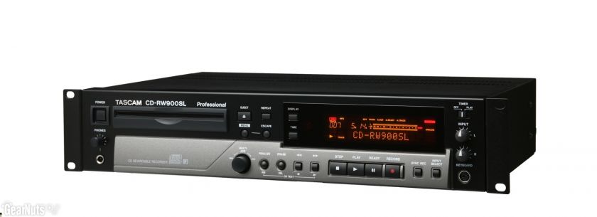 TASCAM CD RW900SL (CD Recorder/Rewriter Slot Load)  