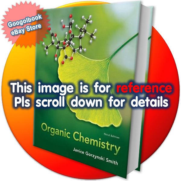   Chemistry by Janice Smith 3rd International Ed. 9780077405717  