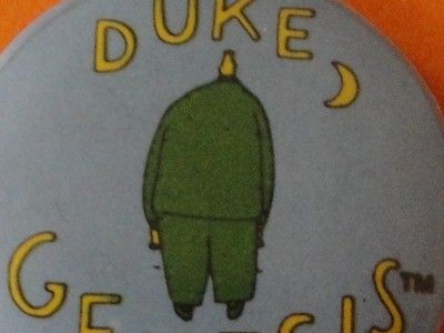 GENESIS DUKE Vintage Tour Hat Pin Badge Pinback Lic. 82  