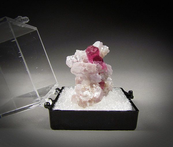 Tourmaline and Lepidolite, Jonas Mine, Minas Gerais, Brazil  