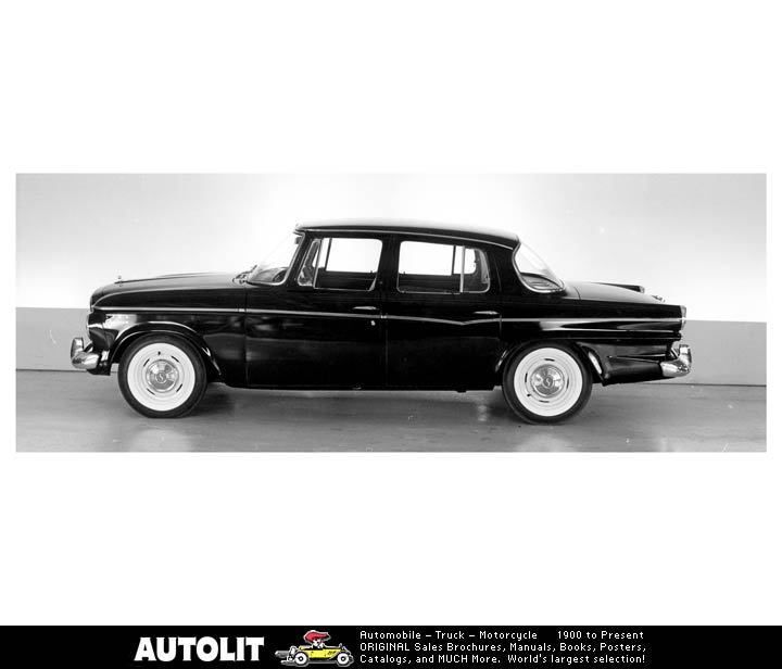 1962 Studebaker Lark Cruiser Sedan Factory Photo  