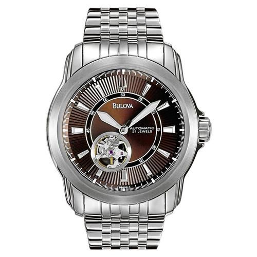 Bulova BVA Automatic Brown Dial Mens Watch 96A101  