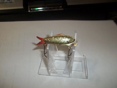 VINTAGE COLLECTABLE PAUL BUNYAN NO LIP GOLDFISH MINNOW   1 7/8 