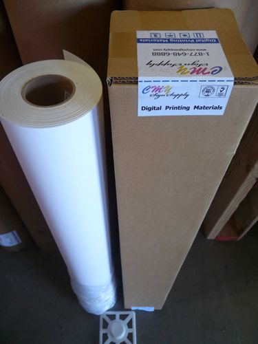 36 x 98 Matte w/R adhesive Polypropylene banner 8mil  