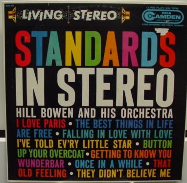 HILL BOWEN standards in stereo LP m  1s vinyl CAS 481  