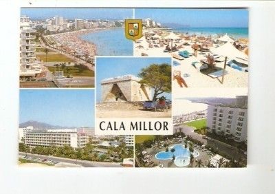 SPAIN Cala Millor MALLORCA Majorca old picture postcard  