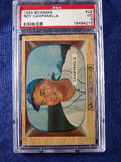 1955 Bowman #22 Roy Campanella PSA 3  