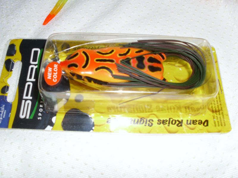 SPRO DEAN ROJAS SIGNATURE BRONZEYE FROG 65 HALLOWEEN  