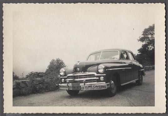 Car Photo 1949 Dodge w/ Skyline Caverns Bumper 513624  