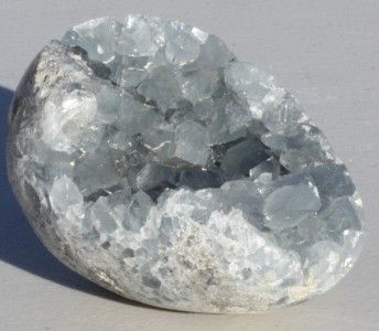 Gorgeous CELESTITE Polished Egg Optical Blue Celestine  